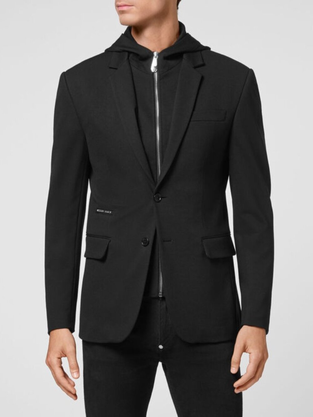 PHILIPP PLEIN Hoodie Blazer, Size 56 IT/FR, US 44-46